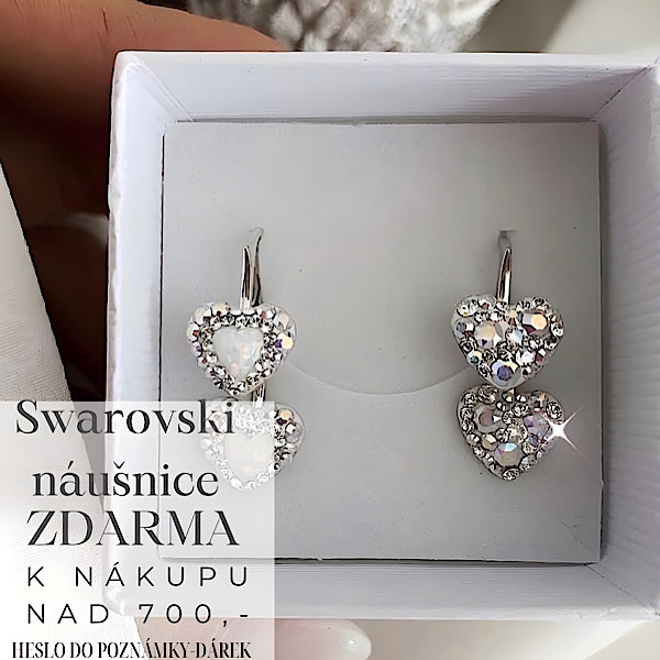 sWarovski nausnice okno