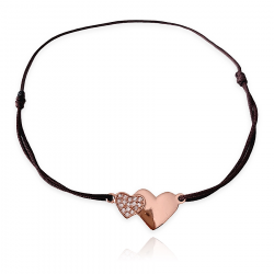 bbjewelry_medajlonek_andílek_ze_stribra_snurkove_naramky_simple_naramky_dvojite_srdce