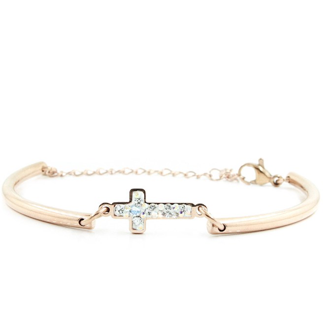 bbjewelry_ocelovy_naramek_swarovski_cross